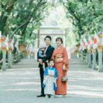 宮崎神宮の七五三撮影の雰囲気
